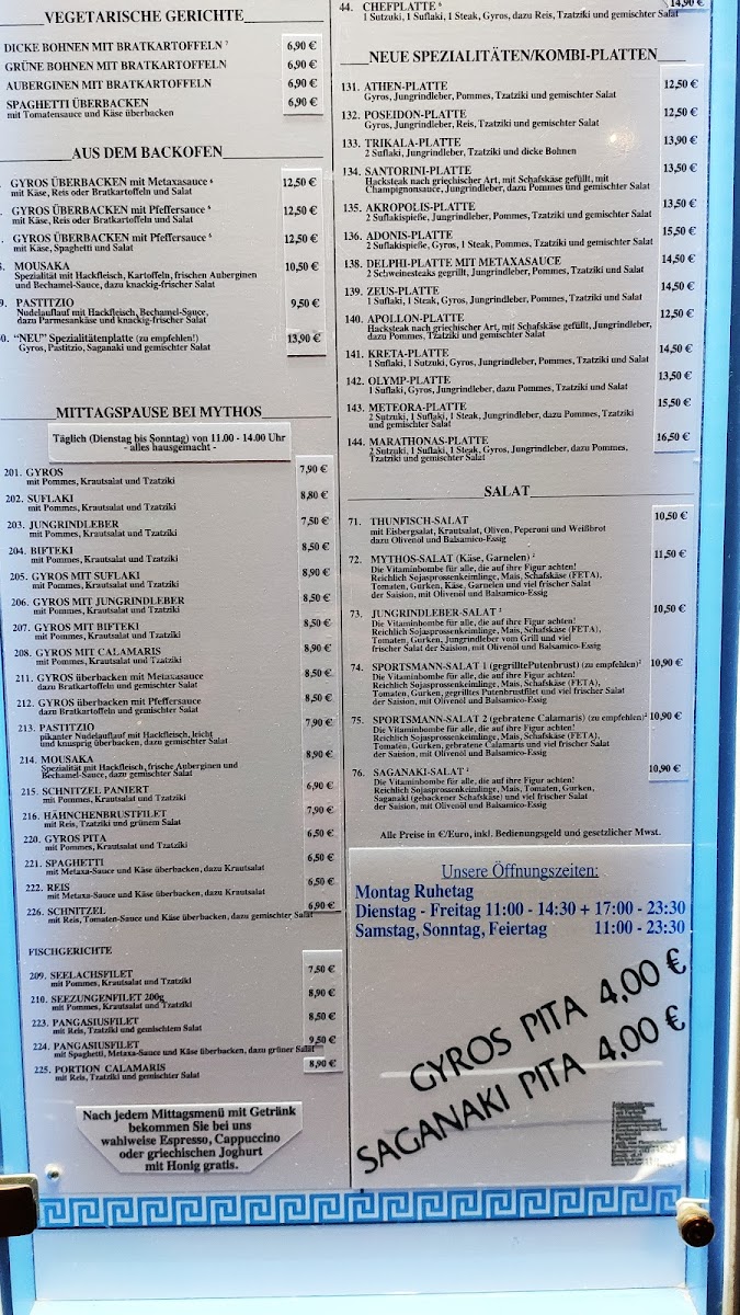 Menu Taverne Mythos-1