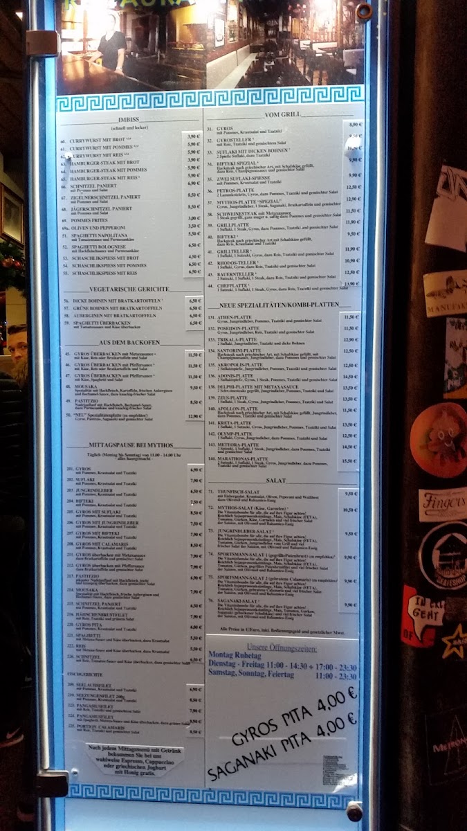 Menu Taverne Mythos-5